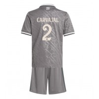 Fotballdrakt Barn Real Madrid Daniel Carvajal #2 Tredjedraktsett 2024-25 Kortermet (+ Korte bukser)